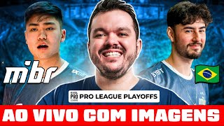 Quartas de Final ESL Pro League Season 20  COM Gaules AO VIVO COM IMAGENS [upl. by Imekawulo]