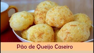 Pão de Queijo Caseiro  Como fazer Pão de Queijo [upl. by Adnofal678]