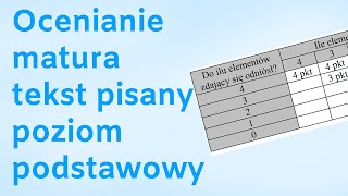 Matura niemiecki poziom podstawowy Jak się ocenia wypracowanie Jakie są kryteria Ile punktów [upl. by Aicinad]