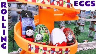 Thomas Rolls Eggs down the Sodor Carnival Set [upl. by Nadoj915]