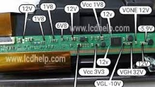 lvds panel voltagesbasic information LED TV [upl. by Gensler]