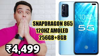 Nefon Q20 Ultra 5G  ₹4499  SD 865 120HZ AMOLED 256GB8GB  TABAHI PHONE 🔥🔥 [upl. by Ramor963]