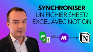 Synchroniser un fichier Google Sheet ou Excel avec Notion [upl. by Aynod]