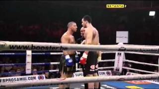 Badr Hari vs Frederic Sinistra full fight Its Showtime 2009 [upl. by Candy]