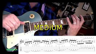 Line Lesson 10 G Major Side Stepping With Allan HoldsworthEsque Wide Interval Leaps Guitar Lick [upl. by Andromede]