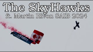 CAF SkyHawks Plus ft Martin Hivon in 4K  SAIB 2024  20240623 [upl. by Josephson]