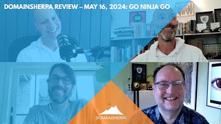 Cracking the Domain Code Insights from NameNinja  DomainSherpa Podcast  May 16 2024 [upl. by Nahtal]