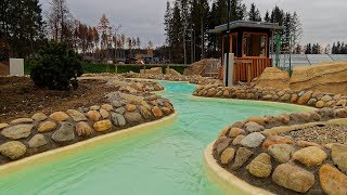 Wildwasserrutsche  Wildbach  Center Parcs Park Allgäu Leutkirch im Allgäu [upl. by Essirehs]