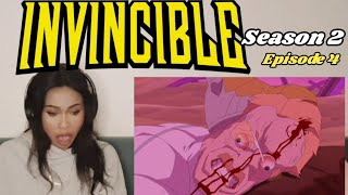 Invincible Season 2 Episode 4 Finale Reaction Video [upl. by Lelah]