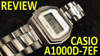 REVIEWTHOUGHTS CASIO A1000d7EF THE CLASSIC [upl. by Mulry575]