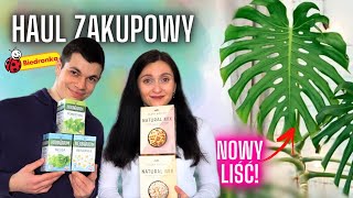 Haul zakupowy 🛒 Roślinne aktualizacje 🌱Domowy vlog🌱 Gosia i Miłosz Vlog [upl. by Oriaj]