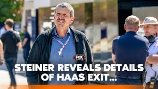 Guenther Steiner opens up on shock Haas exit Drive to Survive amp potential return to F1  Fox Sports [upl. by Namrehs]