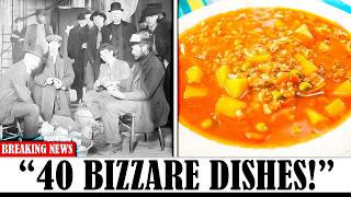 40 WEIRDEST Meals People Ate During The Great Depression [upl. by Arianie]