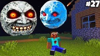 i Found Scary LUNAR MOONS 😱 in Minecraft   Part27 [upl. by Eixel575]