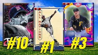 Ranking The BEST STARTING PITCHERS in MLB THE SHOW 24 DAY 1 [upl. by Eelahs]