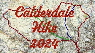 Calderdale Hike Ultra Marathon 2024 long edit [upl. by Eniamej]