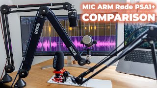 Upgrade Your Mic Setup Røde PSA1 Microphone Arm Review [upl. by Htessil]