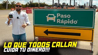 PASO RÁPIDO PEAJES RD ● IRREGULARIDADES ¿Por eso te obligan a sacarlo [upl. by Eniaj]