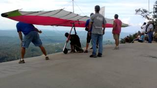 12 year old Ethan hang gliding [upl. by Shum]