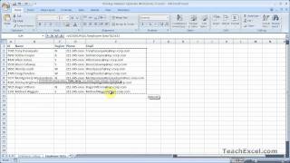 Vlookup on Hidden Worksheets in Excel [upl. by Anauqahs204]