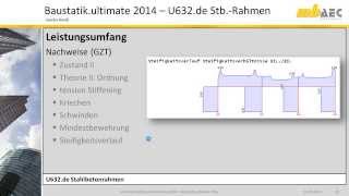 U632de StahlbetonAussteifungsrahmen Leistungsbeschreibung [upl. by Sisi515]