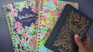 2017 Lily Pulitzer and Rifle Paper Co PLANNER REVIEW [upl. by Dieter808]