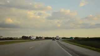 IL I57 SB 8x speedup from Kankakee to Thomasboro Aug 2015 [upl. by Mei]