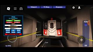 Roblox Transit City 3 R142 Line 4 Trains [upl. by Ennaul]