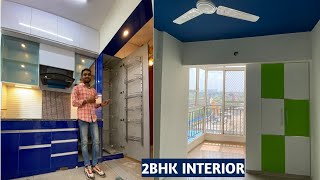 2Bhk Study Interior Design In Nirala Estate Noida Extension pdInteriorworld [upl. by Nelluc242]