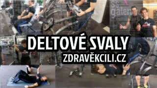 Jak správně cvičit deltové svaly ramena  cvičení na doma [upl. by Seiter]