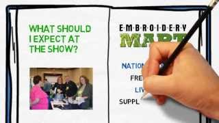 Embroidery Mart trade shows presented by NNEP [upl. by Macmahon]