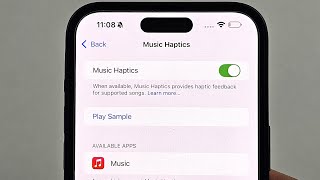 How To Turn On Music Haptics on iPhone iOS 18 [upl. by Rialb]