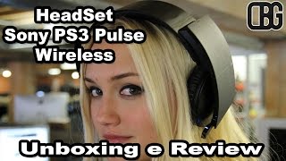 Unboxing CECHYA0080 Sony Pulse Headset 71 Wireless PS3PC [upl. by Russom14]