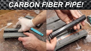 Carbon Fiber Pipe Made From Prepreg  Part 2 [upl. by Newkirk]