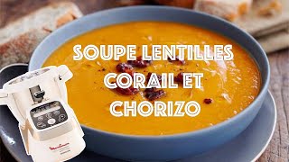 Recettes Companion — SOUPE DE LENTILLES CORAIL ET CHORIZO [upl. by Midge]