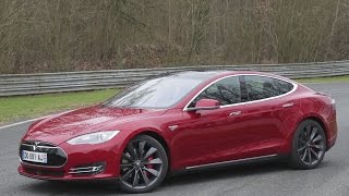 Essai Tesla Model S P85D 2015 [upl. by Ulick957]