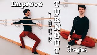 HOW TO Improve and Strengthen Your TURNOUT ⎪Beginner Ballet Tutorial [upl. by Malkin]