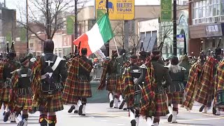 Chicago celebrates St Patricks Day with South Side Northwest Side Irish parades [upl. by Yelir781]