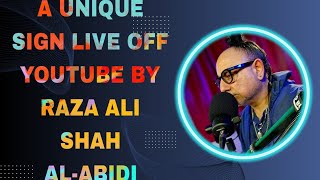 WOW A UNIQUE LIVE SIGN OFF YOUTUBEBY SPRITUILIST RAZA ALI SHAH ALABIDI [upl. by Hanoy]