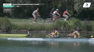 Championnat de France J16 Bateaux longs Libourne 2019  Finale du deux sans barreur hommesJ16H2 [upl. by Llereg538]