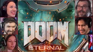 GAMERS REACT To The DOOM ETERNAL INTRO  Doom Eternal Reaction [upl. by Auvil872]