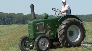 You can start this tractor with shotgun shell How to start a 1948 Field Marshal Tractor [upl. by Yatzeck542]