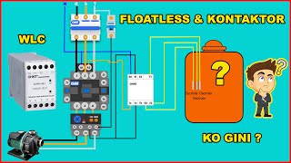 CARA PASANG FLOATLESS RELAY KONTAKTOR DAN OVER LOAD [upl. by Gintz]