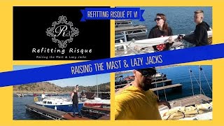 Refitting Risque VI  A Coronado 25 Sailboat [upl. by Anillehs]