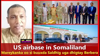 US airbase in Berbera  Republic of Somaliland Marekanka oo Degay Berbera Airport [upl. by Ajax691]