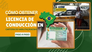 Cómo obtener Licencia de conducción en Brasilvivirenbrasil cnh licenciadeconduccion [upl. by Timmi]