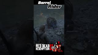 Barrel Rider  Red Dead Redemption 2 rdr2 rdr2gameplay rdr2secret gaming viralvideo [upl. by Brazee831]