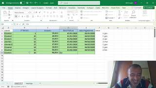 Excel Prospetto pagamenti con controllo del mese pagato [upl. by Xxam]