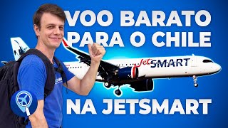 Como é voar com a JetSmart para o Chile [upl. by Ayikin]