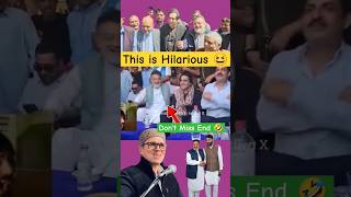 Kashmiri comedy 😆 jknc vs JKPC funny viral Kashmiri short video today election rally baramulla 2024 [upl. by Ahsinar418]